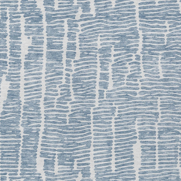 Homeroots 3' Artichoke Green And Ivory Abstract Washable Rug For Indoor And Outdoor Spaces, Stain-resistant Design 10' X 14' Polyester 588509