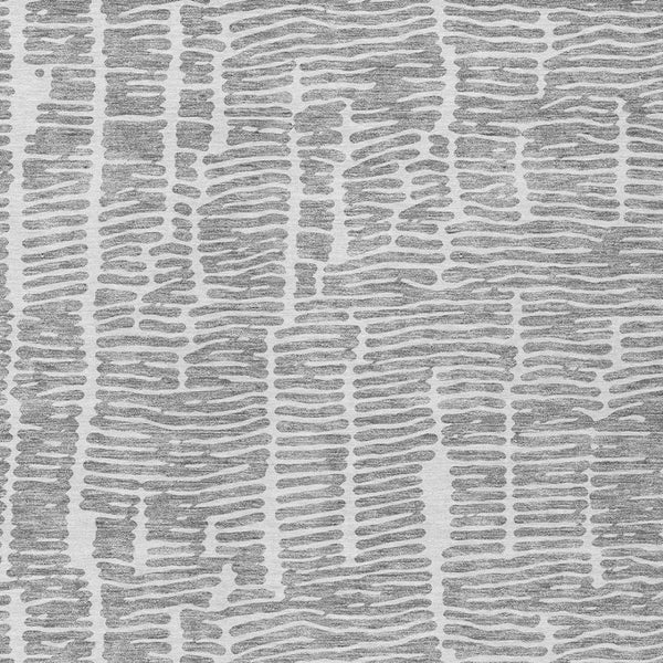 Homeroots 3' Artichoke Green And Ivory Abstract Washable Rug For Indoor And Outdoor Spaces, Stain-resistant Design 3' X 5' Polyester 588510