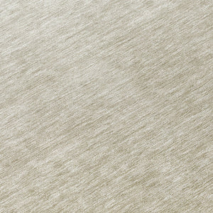 Homeroots 3' Beige Tan And Taupe Ombre Washable Area Rug - Stylish Design For Indoor And Outdoor Spaces 8' Round Polyester 588542