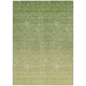 Homeroots 3' Beige Tan And Taupe Ombre Washable Area Rug - Stylish Design For Indoor And Outdoor Spaces 5' X 8' Polyester 588559