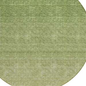 Homeroots 3' Beige Tan And Taupe Ombre Washable Area Rug - Stylish Design For Indoor And Outdoor Spaces 8' Round Polyester 588560