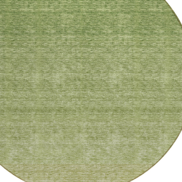 Homeroots 3' Beige Tan And Taupe Ombre Washable Area Rug - Stylish Design For Indoor And Outdoor Spaces 8' Round Polyester 588560