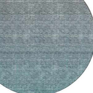 Homeroots 3' Beige Tan And Taupe Ombre Washable Area Rug - Stylish Design For Indoor And Outdoor Spaces 8' Round Polyester 588578