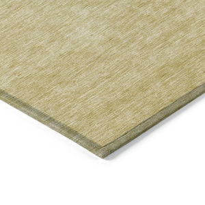 Homeroots 3' Beige Tan And Taupe Ombre Washable Area Rug - Stylish Design For Indoor And Outdoor Spaces 9' X 12' Polyester 588586