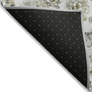 HomeRoots 9' Timeless Brown Ivory Tan Paisley Indoor Outdoor Rug - Durable, Washable, Family-Friendly Design 9' X 12' 588640