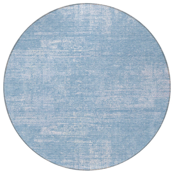 Homeroots 3' Beige Tan And Taupe Abstract Washable Area Rug – Versatile Indoor/Outdoor Decor For Any Space 8' Round Polyester 588770