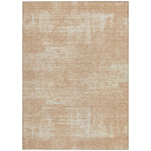 Homeroots 3' Beige Tan And Taupe Abstract Washable Area Rug – Versatile Indoor/Outdoor Decor For Any Space 10' X 14' Polyester 588779