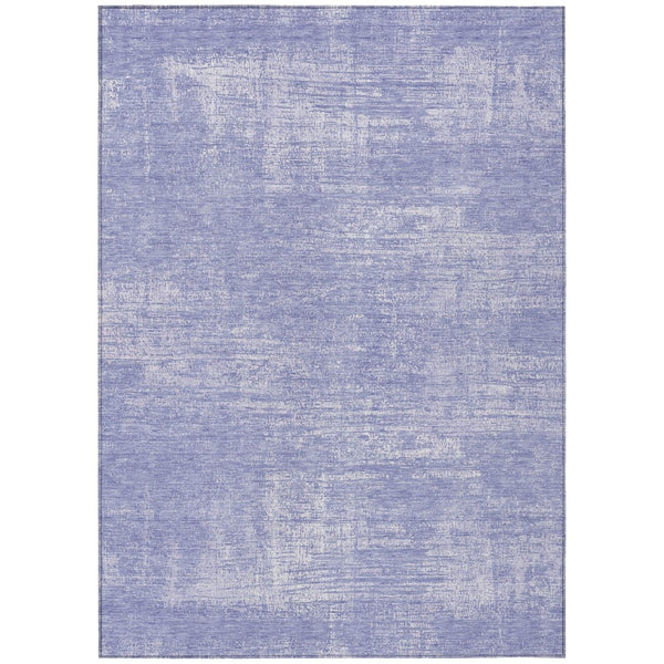 HomeRoots 5' Abstract Lavender and Lilac Area Rug - Washable Polyester for Indoor and Outdoor Use, Durable Design 10' X 14' 588785