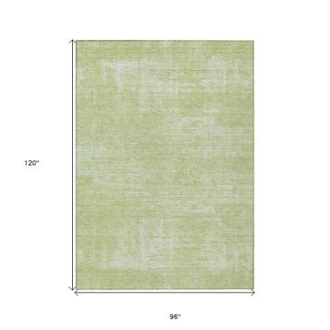 Homeroots 3' Beige Tan And Taupe Abstract Washable Area Rug – Versatile Indoor/Outdoor Decor For Any Space 8' X 10' Polyester 588789