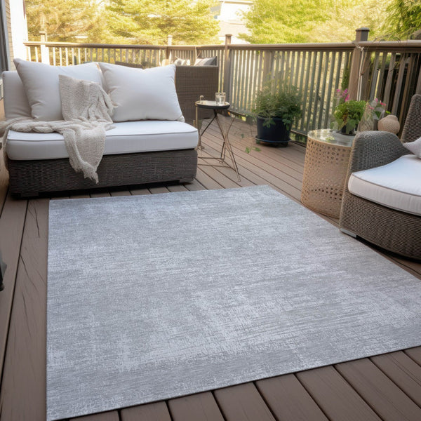 Homeroots 3' Beige Tan And Taupe Abstract Washable Area Rug – Versatile Indoor/Outdoor Decor For Any Space 5' X 8' Polyester 588793