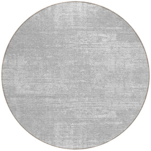 Homeroots 3' Beige Tan And Taupe Abstract Washable Area Rug – Versatile Indoor/Outdoor Decor For Any Space 8' Round Polyester 588794