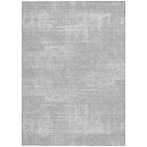 Homeroots 3' Beige Tan And Taupe Abstract Washable Area Rug – Versatile Indoor/Outdoor Decor For Any Space 10' X 14' Polyester 588797