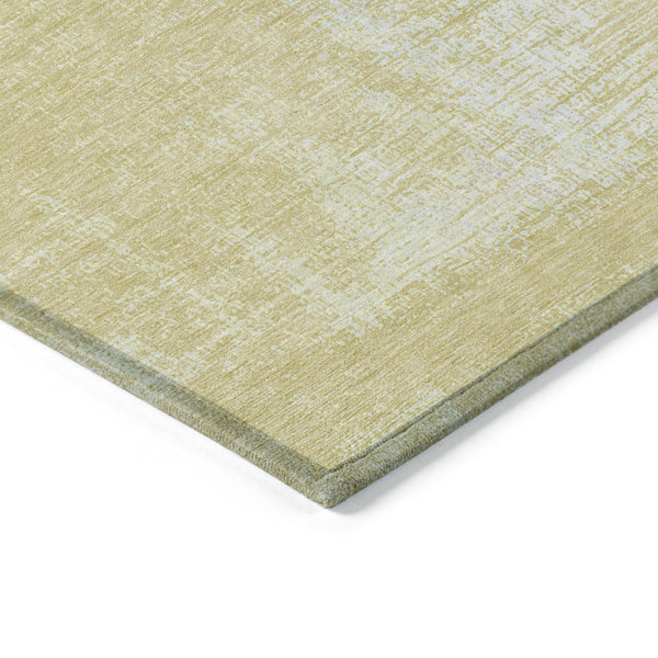 Homeroots 3' Beige Tan And Taupe Abstract Washable Area Rug – Versatile Indoor/Outdoor Decor For Any Space 3' X 5' Polyester 588804