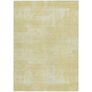 Homeroots 3' Beige Tan And Taupe Abstract Washable Area Rug – Versatile Indoor/Outdoor Decor For Any Space 5' X 8' Polyester 588805
