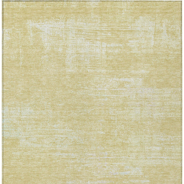 Homeroots 3' Beige Tan And Taupe Abstract Washable Area Rug – Versatile Indoor/Outdoor Decor For Any Space 9' X 12' Polyester 588808
