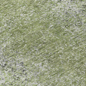 Homeroots 3' Brown Beige And Charcoal Oriental Washable Area Rug For Indoor Or Outdoor Use, Durable Design 8' Round Polyester 588824