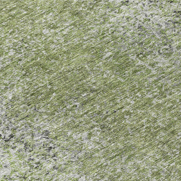 Homeroots 3' Brown Beige And Charcoal Oriental Washable Area Rug For Indoor Or Outdoor Use, Durable Design 8' Round Polyester 588824