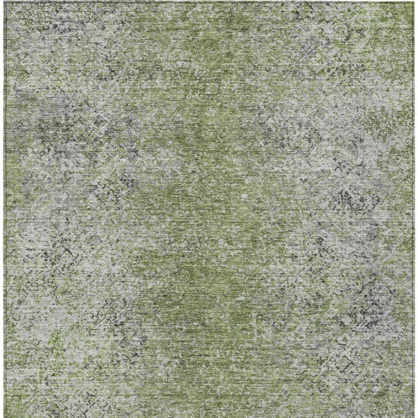 Homeroots 3' Brown Beige And Charcoal Oriental Washable Area Rug For Indoor Or Outdoor Use, Durable Design 10' X 14' Polyester 588827