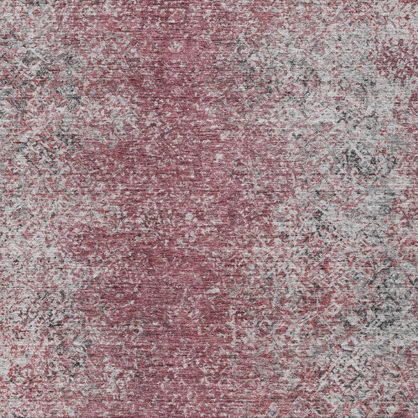 Homeroots 3' Brown Beige And Charcoal Oriental Washable Area Rug For Indoor Or Outdoor Use, Durable Design 8' X 10' Polyester 588831