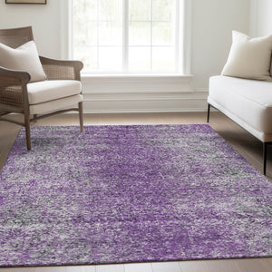 Homeroots 3' Brown Beige And Charcoal Oriental Washable Area Rug For Indoor Or Outdoor Use, Durable Design 3' X 5' Polyester 588834