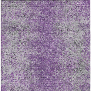 Homeroots 3' Brown Beige And Charcoal Oriental Washable Area Rug For Indoor Or Outdoor Use, Durable Design 5' X 8' Polyester 588835