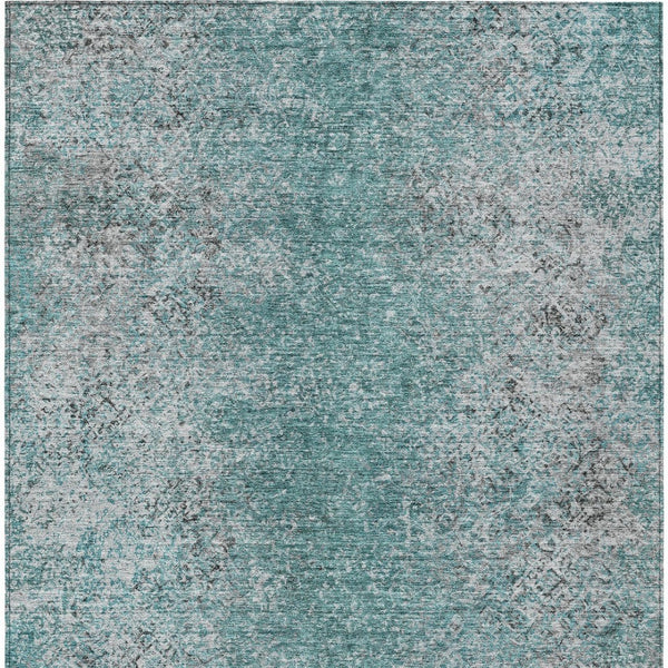 Homeroots 3' Brown Beige And Charcoal Oriental Washable Area Rug For Indoor Or Outdoor Use, Durable Design 9' X 12' Polyester 588844