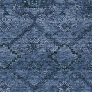 Homeroots 3' Inviting Floral Washable Area Rug For Indoor And Outdoor Spaces – Durable, Stain-resistant Design 3' X 5' Polyester 588894