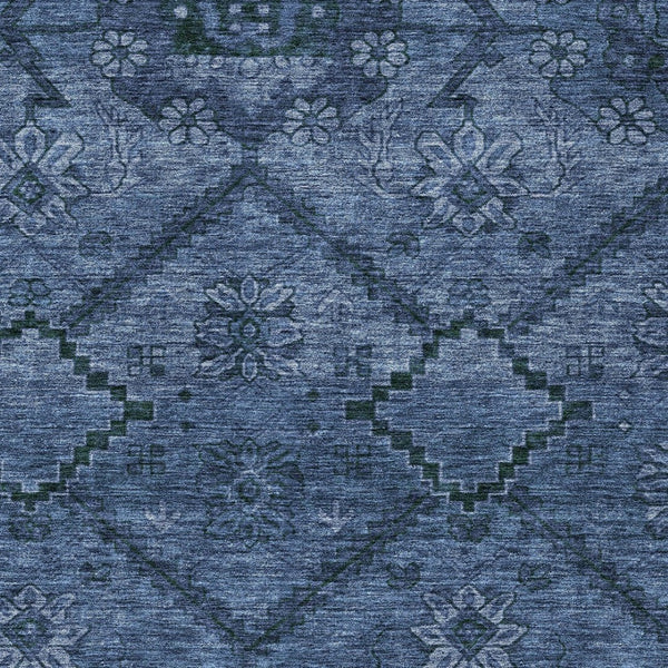 Homeroots 3' Inviting Floral Washable Area Rug For Indoor And Outdoor Spaces – Durable, Stain-resistant Design 3' X 5' Polyester 588894