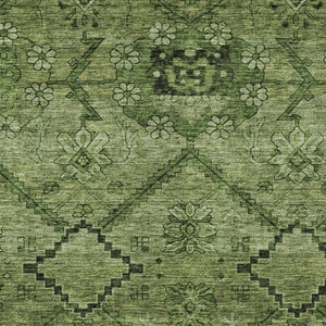 Homeroots 3' Inviting Floral Washable Area Rug For Indoor And Outdoor Spaces – Durable, Stain-resistant Design 5' X 8' Polyester 588901