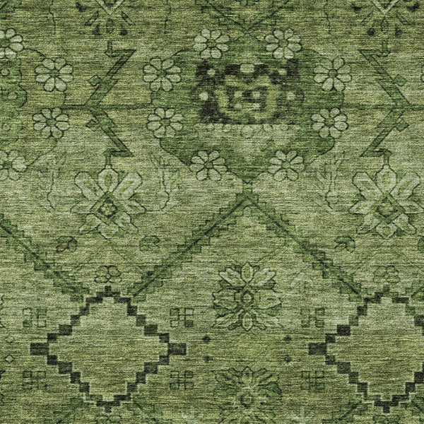 Homeroots 3' Inviting Floral Washable Area Rug For Indoor And Outdoor Spaces – Durable, Stain-resistant Design 5' X 8' Polyester 588901