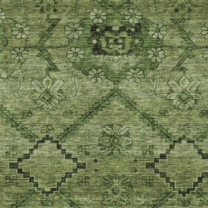 Homeroots 3' Inviting Floral Washable Area Rug For Indoor And Outdoor Spaces – Durable, Stain-resistant Design 10' X 14' Polyester 588905