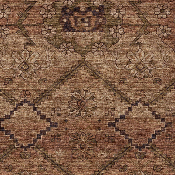 Homeroots 3' Inviting Floral Washable Area Rug For Indoor And Outdoor Spaces – Durable, Stain-resistant Design 10' X 14' Polyester 588911