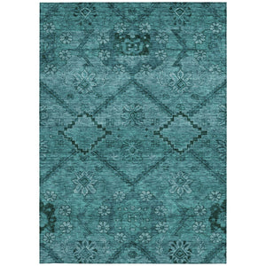 Homeroots 3' Inviting Floral Washable Area Rug For Indoor And Outdoor Spaces – Durable, Stain-resistant Design 3' X 5' Polyester 588912