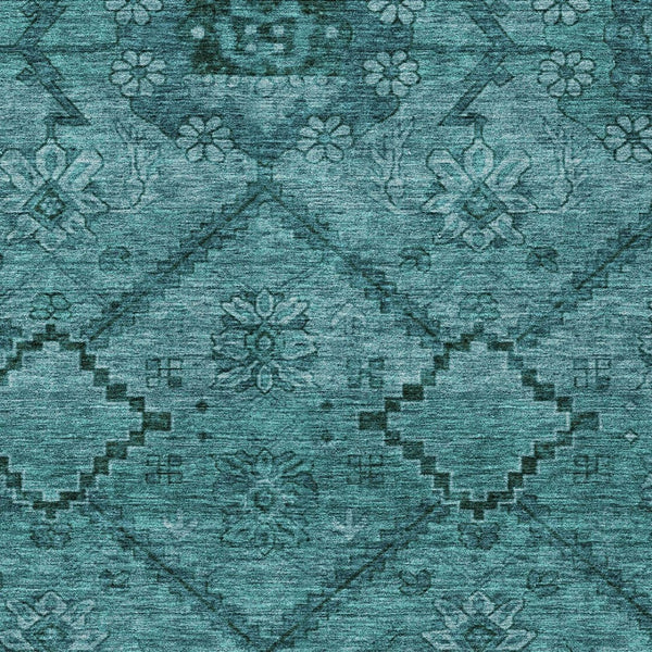 Homeroots 3' Inviting Floral Washable Area Rug For Indoor And Outdoor Spaces – Durable, Stain-resistant Design 10' X 14' Polyester 588917