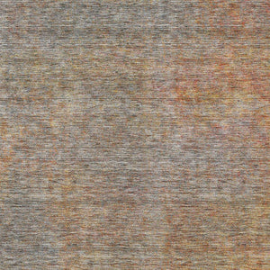 Homeroots 3' Vibrant Green, Gold & Charcoal Abstract Washable Indoor-outdoor Area Rug For Versatile Spaces 3' X 5' Polyester 588924