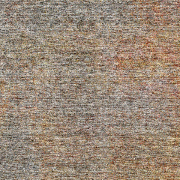 Homeroots 3' Vibrant Green, Gold & Charcoal Abstract Washable Indoor-outdoor Area Rug For Versatile Spaces 3' X 5' Polyester 588924