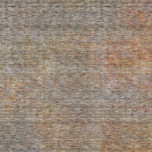 Homeroots 3' Vibrant Green, Gold & Charcoal Abstract Washable Indoor-outdoor Area Rug For Versatile Spaces 9' X 12' Polyester 588928