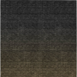 Homeroots 3' Gray And Brown Abstract Washable Area Rug – Durable Indoor Outdoor Design For Any Space 3' X 5' Polyester 588930