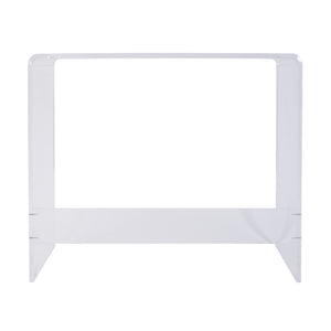 Butler Specialty Butler Solara 36" W Clear Acrylic Desk - Modern Minimalist Design For Stylish Home Office Spaces Clear Acrylic 5889335-butler