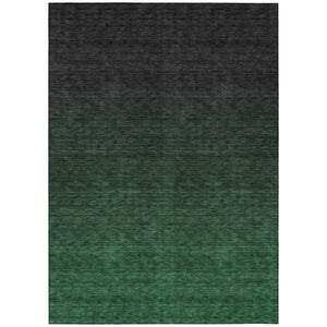Homeroots 3' Gray And Brown Abstract Washable Area Rug – Durable Indoor Outdoor Design For Any Space 5' X 8' Polyester 588943