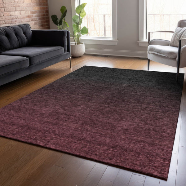 Homeroots 3' Gray And Brown Abstract Washable Area Rug – Durable Indoor Outdoor Design For Any Space 8' X 10' Polyester 588951