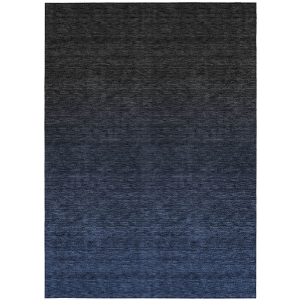 Homeroots 3' Gray And Brown Abstract Washable Area Rug – Durable Indoor Outdoor Design For Any Space 3' X 5' Polyester 588954