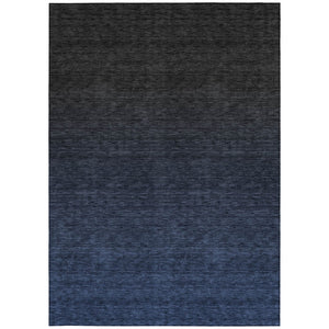 Homeroots 3' Gray And Brown Abstract Washable Area Rug – Durable Indoor Outdoor Design For Any Space 8' X 10' Polyester 588957