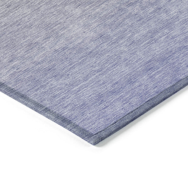 Homeroots 3' Artichoke Green And Lavender Ombre Washable Area Rug For Indoor And Outdoor Stylish Use 3' X 5' Polyester 588978