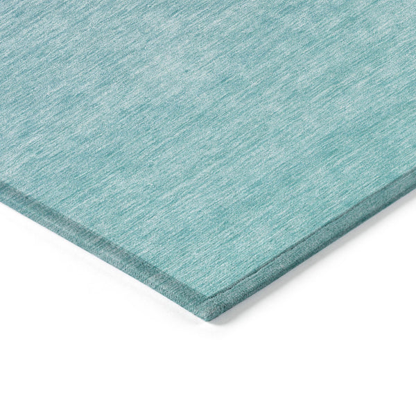 Homeroots 3' Artichoke Green And Lavender Ombre Washable Area Rug For Indoor And Outdoor Stylish Use 3' X 5' Polyester 588984