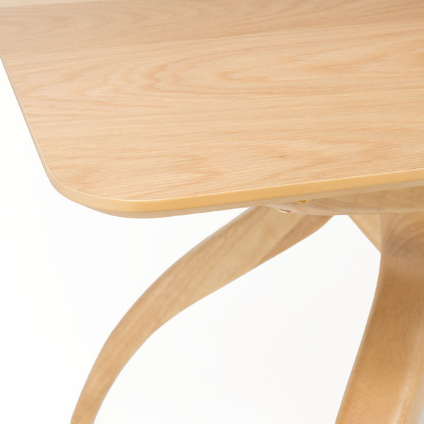 English Elm 58905.00topoak_58905.00legoak Rubberwood Dining Table Mid-century Spider Leg Seats Four 58905.00TOPOAK_58905.00LEGOAK