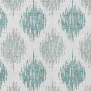 Homeroots 3' Stylish Artichoke Green Ivory Gray Ikat Washable Area Rug For Indoor Outdoor Spaces, Durable Design 8' X 10' Polyester 589071