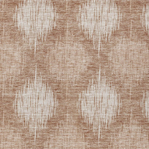 Homeroots 3' Stylish Ikat Washable Area Rug In Artichoke Green & Fern Green For Indoor/Outdoor Spaces 9' X 12' Polyester 589144