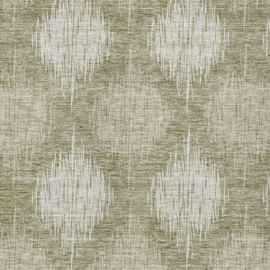 Homeroots 3' Stylish Ikat Washable Area Rug In Artichoke Green & Fern Green For Indoor/Outdoor Spaces 10' X 14' Polyester 589181