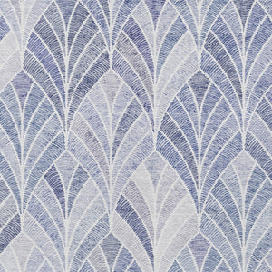 Homeroots 3' Aqua Mint Green And Silver Geometric Washable Area Rug For Indoor And Outdoor Spaces 8' X 10' Polyester 589215